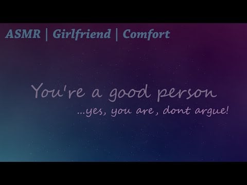 [F4A] Girlfriend comforts you about comments on the internet [ASMR][comforting][cuddle]