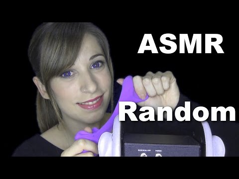 ASMR español | sonidos cosquillosos | información Random | ear to ear