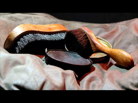 (3D binaural sound) Asmr shoe shining (remake)