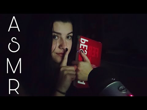 ASMR • inaudível + leitura pra você dormir ❤️