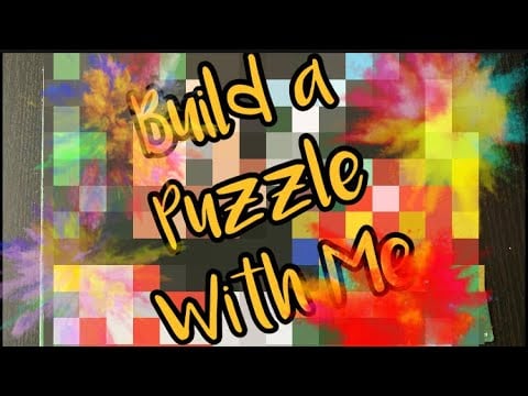 ASMR Build a “Mickey Mouse’s Club House” Puzzle With Me