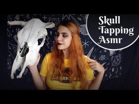 ASMR Tapping around my skull 💀 (Storytime ASMR)