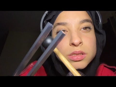 ASMR Testing All your Senses Fast (eyes closed halfway)🍷