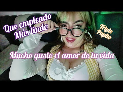 ASMR Roleplay la hija de tu Jefe te coquetea 🤯