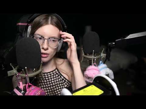 ASMR With 4 Microphones