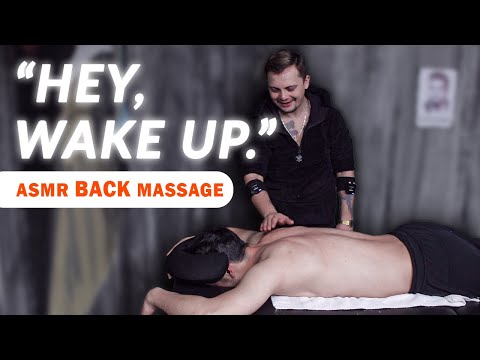ASMR | Turkish Barber Therapy: Asmr BACK Massage (+tingles)