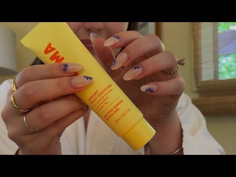 ASMR | almost touching trigger (mouth sounds + hypnotizing visuals)💫