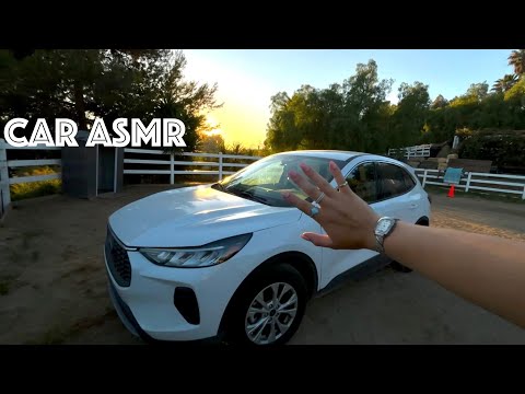 Car ASMR: Tapping, Scratching, Whispers, etc. 🚙