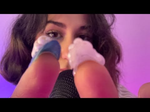 Old School ASMR that you can FEEL on your Face!!! (inaudible whisper and mouth sounds for sleep 😴)