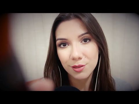 ASMR: MOUTH SOUNDS + PINCEL NA TELA | INTENSIDADE DE ARREPIOS E SONO GARANTIDO 😴