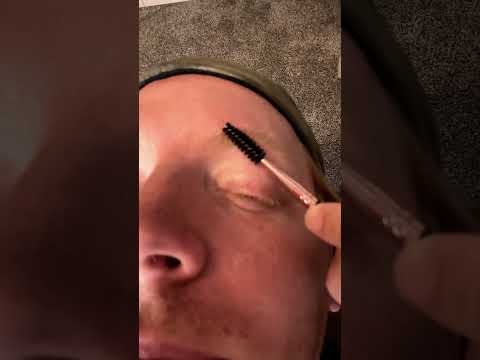 ASMR Eyebrow Trim #asmr