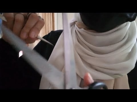 ASMR | 1 Minute Endless Pluck & Cut (Plucking negative energy)