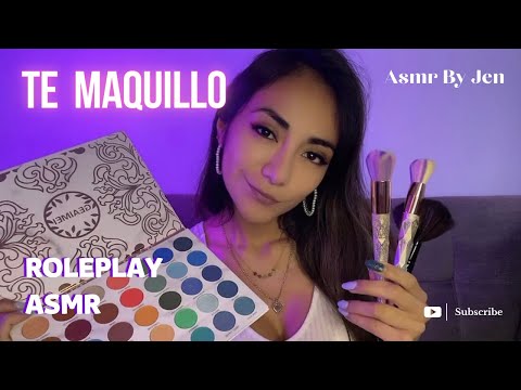 ASMR en Español | Mejor Amiga Te Maquilla para tu Cita 💄 | Role play #ASMR