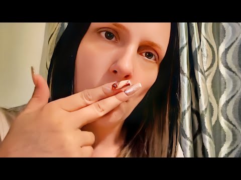 ASMR Spit Painting the Stains off Your Face