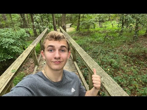 Asmr come on a relaxing nature walk with me 🌲💤 [asmr in the woods]