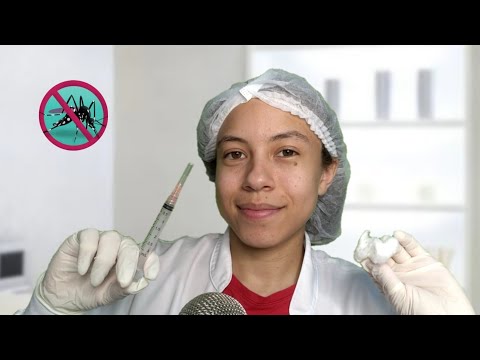 ASMR ROLEPLAY VACINA DA DENGUE *Laboratório Particular