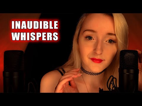 ASMR Inaudible Whispers & Mouth Sounds