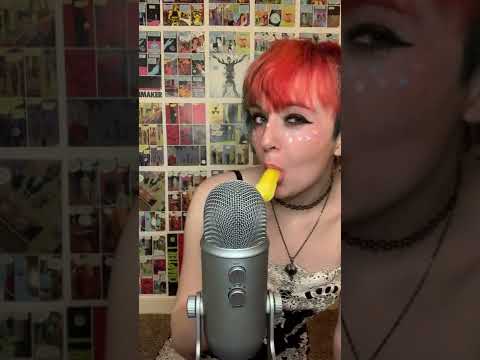 #ASMR Popsicle Sucking #Shorts