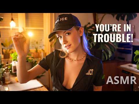 Police Officer Tests Your Focus 🚔 ASMR (you are in big trouble...)