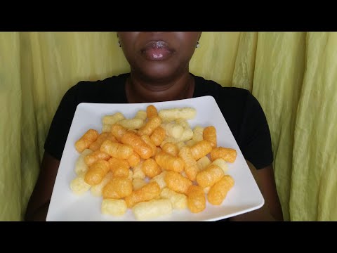 ASMR🔥 en español \ comiendo cheetos de queso 🧀 y pollo🍗 sonidos crujientes