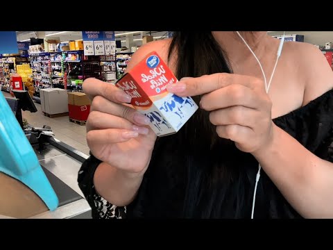 ASMR Rude Cashier Roleplay at the Grocery Store