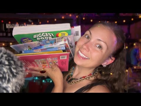asmr/ collective HAUL💜⛈️ (thunder, tapping, whispering)
