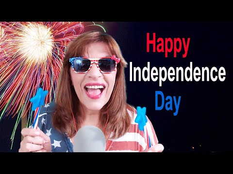 ASMR FELIZ 4 DE JULIO EN LOS ESTADOS UNIDOS🍹HAPPY HOLIDAY INDEPENDENCE DAY