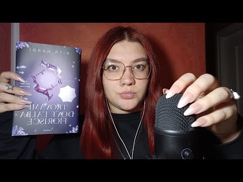 LIBRO TROVAMI DOVE L'ALBA FIORISCE (VIDEO MOTIVAZIONALE, WHISPERING, READING) 😴💜 | ASMR ITA