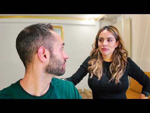 Relaxed TAPER FADE & SHAVE by French Pro Barber [ASMR] – Paris 🇫🇷