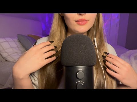 ASMR | HAIR PLAY w/ LONG NAILS | Raking & Brushing w/ Whispers