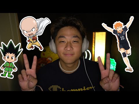 ASMR talking about my favorite anime!