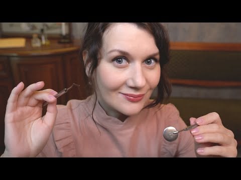 АСМР Зубной Врач, XIX век, Реалистично Ролевая Игра ASMR Sleep
