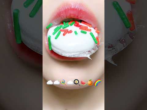 Tanghulu Jelly ☁️☀️🍭 #meoasmr #mukbang #emojichallenge #satisfying #asmrsounds #asmr #eating