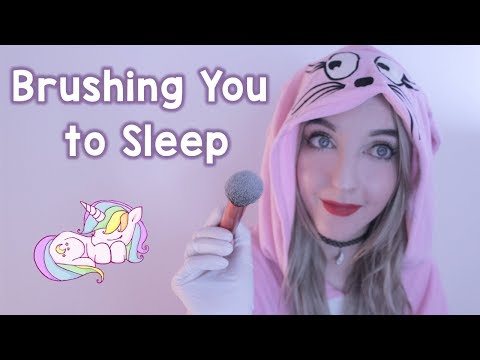 ASMR Stipple, Stipple, Stipple Face Brushing until you Fall Asleep
