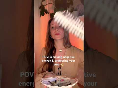 Removing Negative energy & protecting your aura 💫 #asmrreiki #reikihealing #energyhealing #reiki