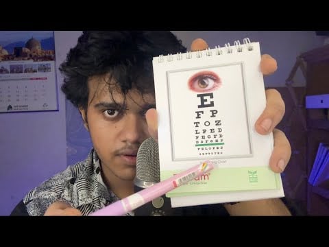 ASMR Quick Eye Exam 