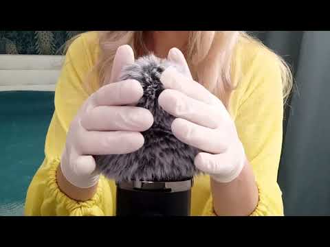 ASMR Latex Gloves | No Talking | Fluffy Mic & Tingly Sounds (Sleep)