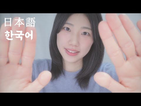 ASMR 心配をなくすハンドムーブメント Hand Movements to Relieve Your Worries / 日本語 ASMR Korean