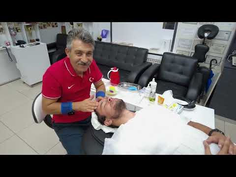 PERFECT ASMR FACE CLEAN WITH MUNUR ONKAN! RELAXING FACE MASSAGE