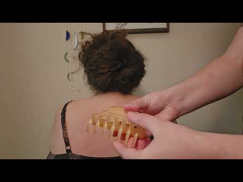 🩵ASMR Back Attention on Bare Skin with Assorted Tingly Tools 🩵