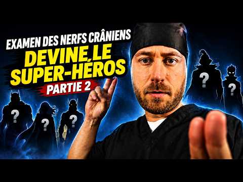 ASMR Examen rapide des nerfs crâniens, devine le super-héros - PARTIE 2