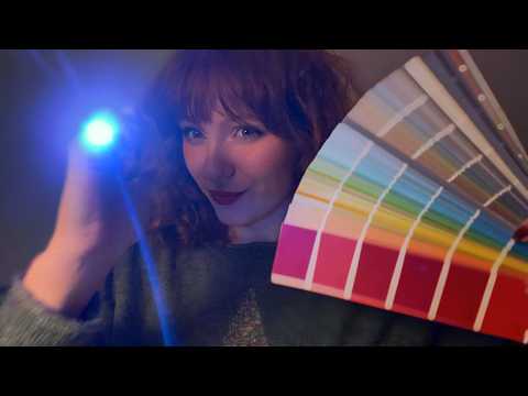 asmr follow my instructions 💤 focus tests , follow the light, brain games - eyes open, then closed