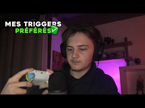 ASMR | Mes Triggers PRÉFÉRÉES Vous RELAX (fast tapping, bruit de bouche...) 😴​