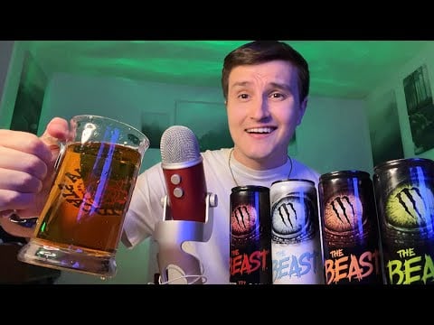 ASMR Drinking With Me 🥴🍻 (Taste Test + Review)