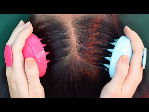 ASMR Head Massage, Head Scratching Aggressive Tingling For Relaxation ( No Talking Asmr )