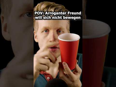 ASMR - POV: Arroganter Freund will sicht nicht bewegen! #shorts #asmr #roleplay #deutscheasmr