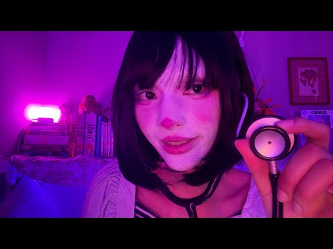 👩‍⚕️Clown Doctor Giving You A Cranial Nerve Exam Fast Check Up ASMR 