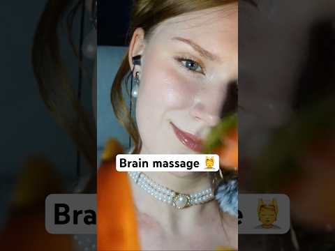 Brain massage 💆 Mousse trigger 🥰 #asmr #асмр