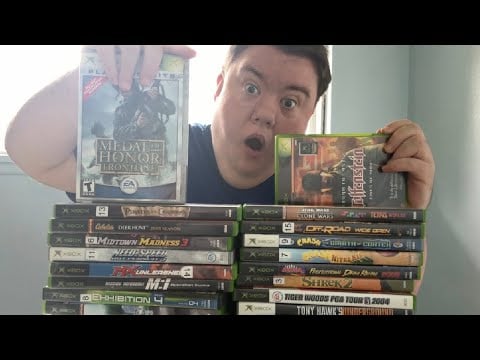 ASMR HUGE XBOX GAME SHOW N TELL DISC RATTLING NEW 2026