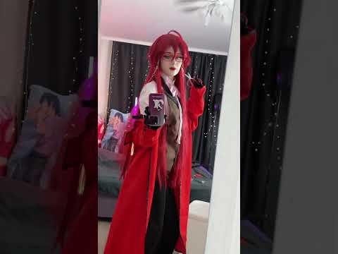 ❤️ Grell Sutcliffe ♡ #cosplay #grellsutcliff #grellcosplay #blackbutlercosplay #blackbutler